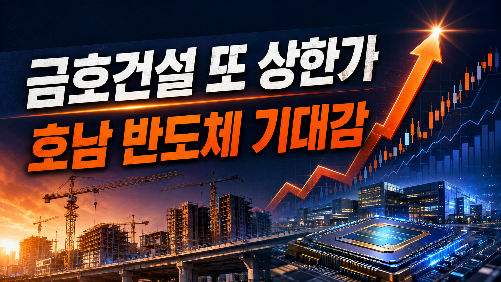 금호건설 또 상한가 잠금, 호남 반도체 조기착공 기대감에 2연속 강세… 오후장 핵심은 14,930원입니다