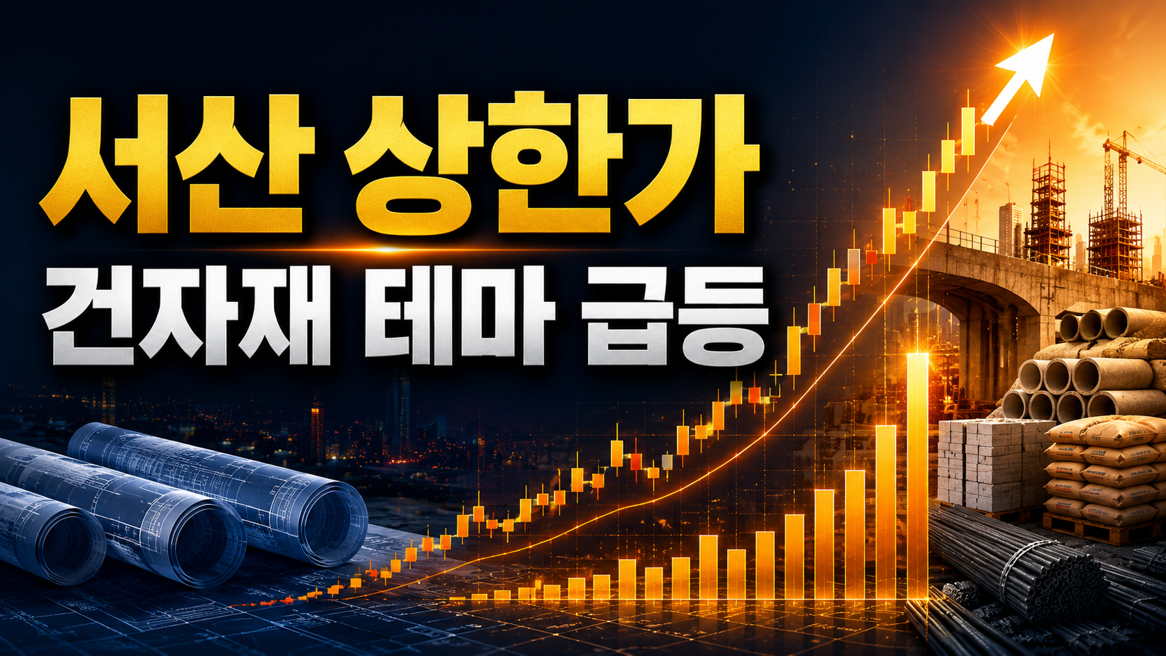 서산 상한가 굳히기 성공, 건자재·레미콘 테마 수급 폭발… 내일은 6,790원이 기준선입니다