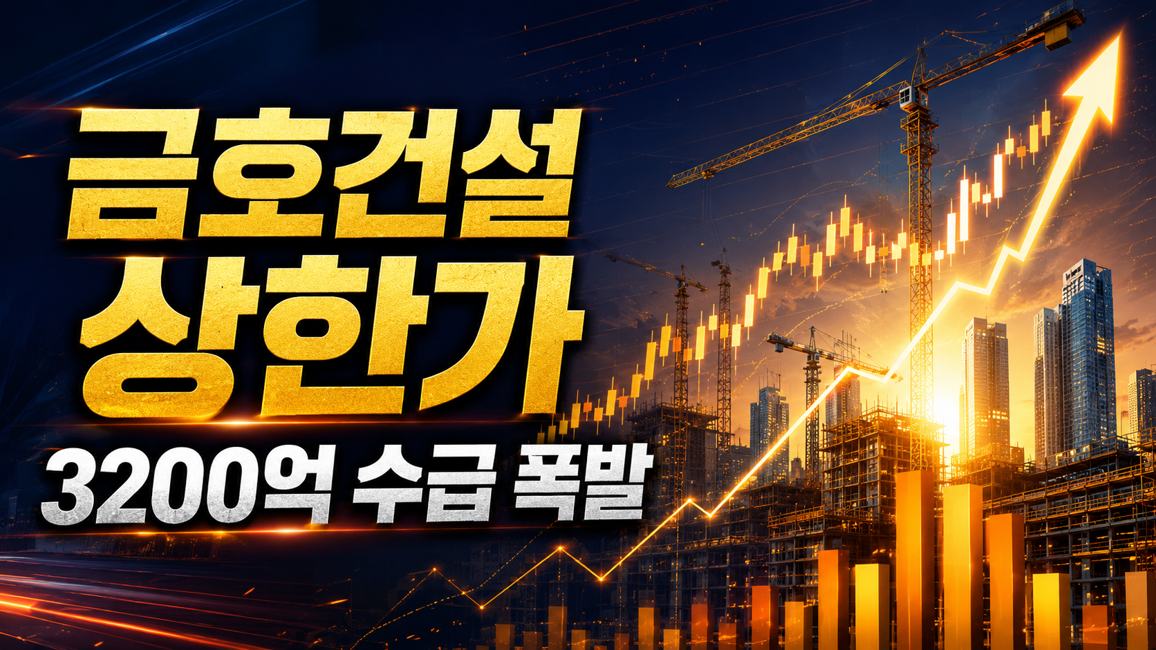 금호건설 장중 상한가 안착, 3200억 수급 폭발… 오후장 핵심은 16,380원 잠금입니다