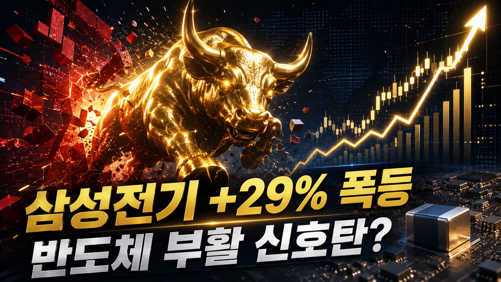 +29% 폭등 마감, 반도체 부활의 신호탄일까? 주말에 꼭 짚어볼 포인트